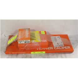 LOT OF 3 NEW MITUTOYO MEASURING DEVICES: 8" CALIPE