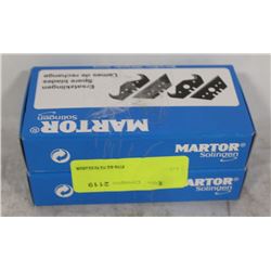 2 PACKS OF REPLACEMENT MARTOR SPARE BLADES