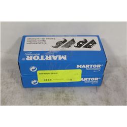2 PACKS OF REPLACEMENT MARTOR SPARE BLADES