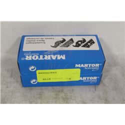 2 PACKS OF REPLACEMENT MARTOR SPARE BLADES