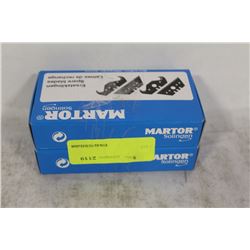2 PACKS OF REPLACEMENT MARTOR SPARE BLADES