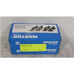 2 PACKS OF REPLACEMENT MARTOR SPARE BLADES