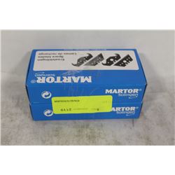 2 PACKS OF REPLACEMENT MARTOR SPARE BLADES
