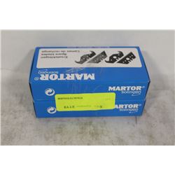 2 PACKS OF REPLACEMENT MARTOR SPARE BLADES