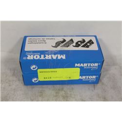2 PACKS OF REPLACEMENT MARTOR SPARE BLADES