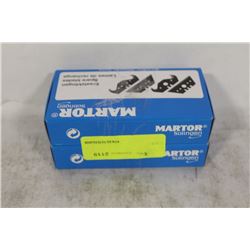 2 PACKS OF REPLACEMENT MARTOR SPARE BLADES