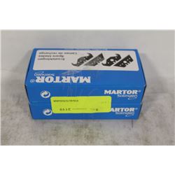 2 PACKS OF REPLACEMENT MARTOR SPARE BLADES