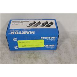 2 PACKS OF REPLACEMENT MARTOR SPARE BLADES