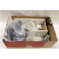 MISC. LOT: HEAT SHRINK TUBING, MSA RESPIRATOR MASK