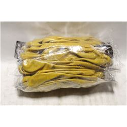 1 DOZEN NEW HORIZON PVC-DIPPED WORKGLOVES-LARGE