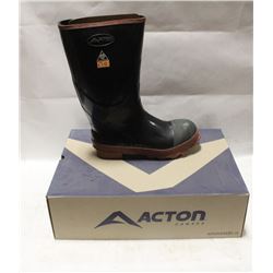 NEW SIZE: 9 ACTON PROTECTIVE RUBBER WORKBOOT
