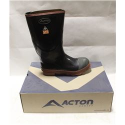 NEW SIZE: 9 ACTON PROTECTIVE RUBBER WORKBOOT