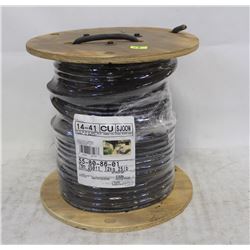 NEW 76M SPOOL OF 14/3 SJOOW WIRE-300V