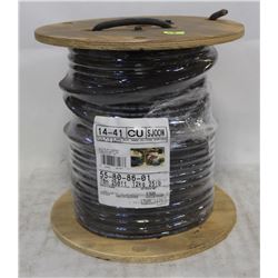 NEW 76M SPOOL OF 14/3 SJOOW WIRE-300V