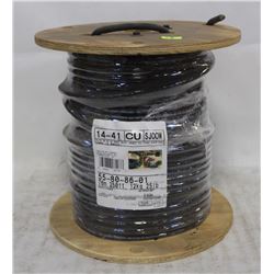 NEW 76M SPOOL OF 14/3 SJOOW WIRE-300V