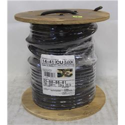 NEW 76M SPOOL OF 14/3 SJOOW WIRE-300V