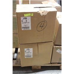 2 CASES OF S: XL DISPOSABLE COVERALLS