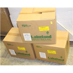 3 CASES OF DISPOSABLE COVERALLS-MEDIUM