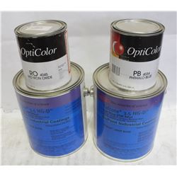 FLAT OF PAINT SUPPLIES: DTM ALKYD GLOSS+ MORE