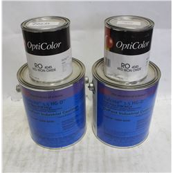 FLAT OF PAINT SUPPLIES: DTM ALKYD GLOSS + MORE