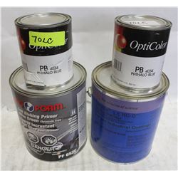 FLAT OF PAINT SUPPLIES: DTM ALKYD GLOSS+ GREEN