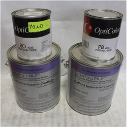 FLAT OF PAINT SUPPLIES: EPOXY PRIMER + MORE