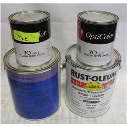 FLAT OF PAINT SUPPLIES: DTM URETHANE & DTM ALKYD