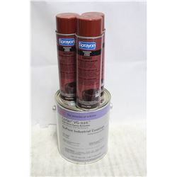 FLAT OF PAINT SUPPLIES: GLOSS EPOXY ACTIVATOR