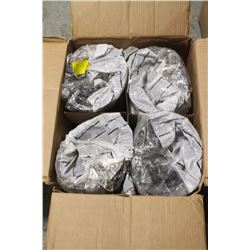 BOX OF NEW HARDHATS W/ LINERS
