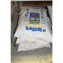 3 BAGS OF OPTISORB OIL ABSORBENT