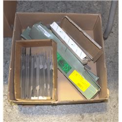 FLAT OF ASSORTED COMMERCIAL FILES & PICKS