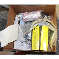 MISC. SAFETY LOT: EARPLUGS, EYEWEAR, CUT-RESISTANT