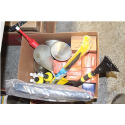 AUTOMOTIVE LOT: FINISH, WIPER, FILTERS, CUSHION
