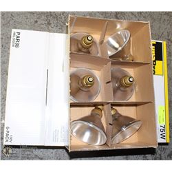 3 CASES OF LUMA PRO 130 VOLT PAR38 HALOGEN BULBS