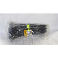 3 BAGS OF LARGE ZIP-TIES(300 TOTAL)