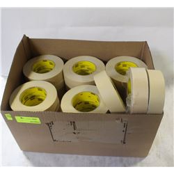 LOT OF 30  ROLLS OF 3M MASKING TAPE