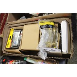 FLAT OF DOOR HOLDERS,LATCHING HASP & DOOR KNOB