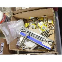 FLAT OF LYNCH PIN, SPRINGS & TURNBUCKLES AND MORE
