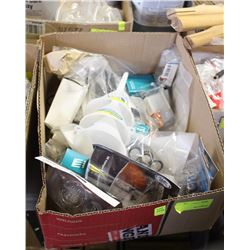 FLAT OF ASSORTED AUTOMOTIVE ITEMS AND ELECTRICAL