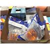 Image 1 : BOX OF ASSORTED AUTOMOTIVE LAMP AND MORE