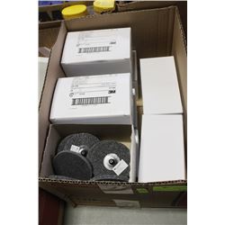 7 BOXES OF SCOTCH-BRITE ROLOC UNITIZED WHEELS