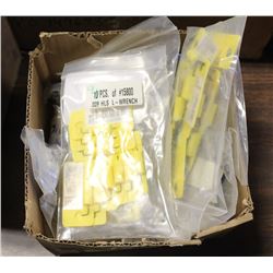 LOT OF MANY ASSORTED ALLEN KEYS, HEX DRIVES + MORE