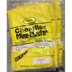 GROUP OF 5 NATPRO XL RAINPANTS