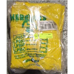 LOT OF 4 SIZE: XL HERCULES RAINSUITS