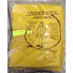 LOT OF 3 SMALL STORM MASTER RAINSUITS-3-PIECE PVC