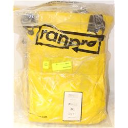 GROUP OF 3 RANPRO RAIN BIBS 2XL
