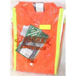 NEW L PIONEER HI-VIS SAFETY JACKET