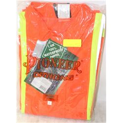 NEW L PIONEER HI-VIS SAFETY JACKET