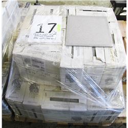 PALLET #17) LOT OF PORCELAIN TILES, PREMIUM