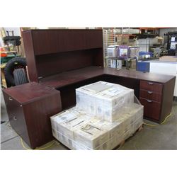 4 PIECE EXECUTIVE OFFICE SUITE